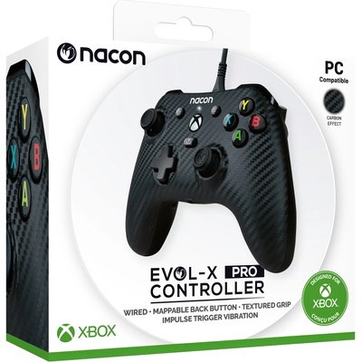 NACON Контролер Nacon - EVOL-X Pro, жичен, Carbon (Xbox One/Series X/S/PC)