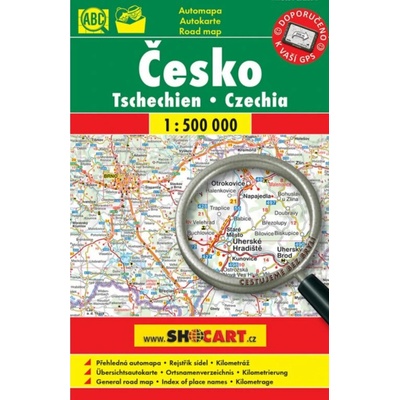 Česko Tschechien Czechia 1:500 000