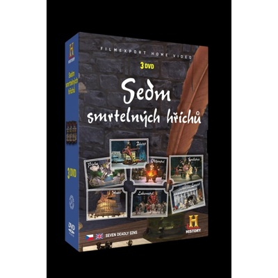 Sedm smrtelných hříchů - 3 DVD