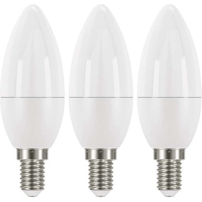 Emos LED žiarovka Classic Candle 6W E14 neutrálna biela 3 ks
