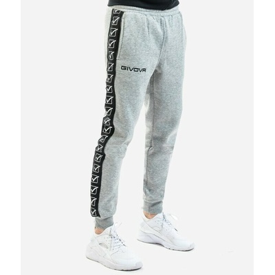 Pantalone Felpa Bad melanžová šedá