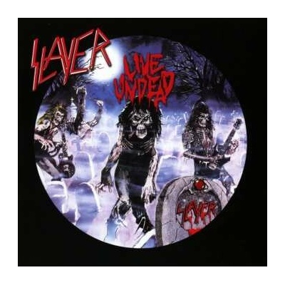 SLAYER - LIVE UNDEAD BLACK LTD. LP
