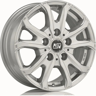 MSW 48 7x17 5x130 ET66 silver