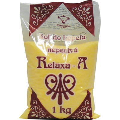 Relaxa sůl do koupele nepěnivá Heřmánek 1 kg