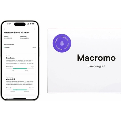 Macromo Domácí Krevní test Vitamíny a Minerály