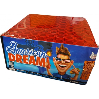 Kompaktní ohňostroj American Dream 100 ran 14 mm