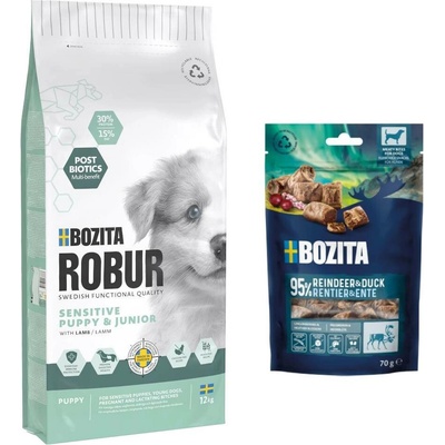 Bozita Robur Sensitive Grain Free Puppy Lamb 12 kg