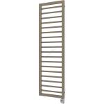 Vertaduro - Радиатор за баня с термостат ADEL 600 W 172x50 см таупе (VR0084)