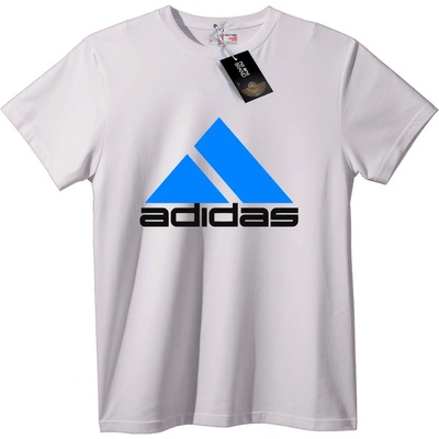 NOONEBRAND Тениска Adidas Синьо Трие - M, Black