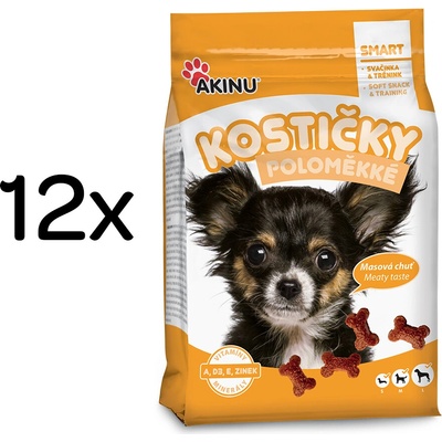 Akinu Poloměkké kostičky 12 x 500 g