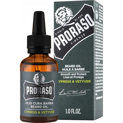 Proraso olej na vousy Cypress & Vetyver 30 ml – Zboží Dáma