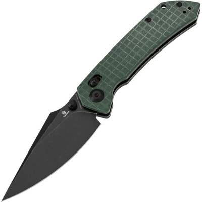 Tenable Knives Fenrir Black Stonewashed Nitro V, Zelená G10 s Frag Pattern T103