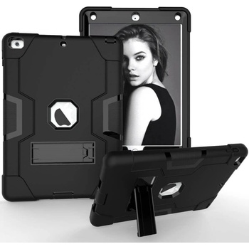 GKK Калъф за iPad Air/ 6/ 5 9.7", Hybrid Kickstand Case, Черен (5901011110781)