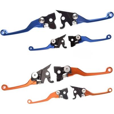Výklopné páčky - brzdová + spojková páčka KTM SX/EXC/XC oranžová
