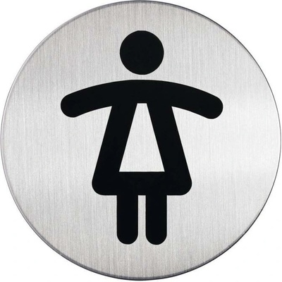 Piktrogram nerez Durable - WC dámy