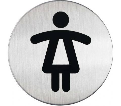 Piktrogram nerez Durable - WC dámy