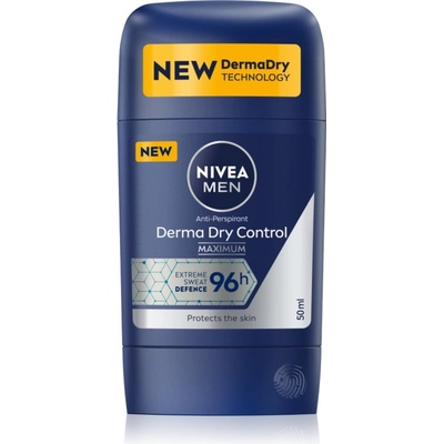 Nivea MEN Derma Dry Control твърд антиперспирант 50ml