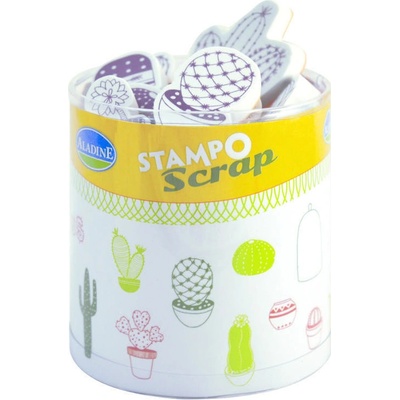 Stampo scrap kaktusy 23 ks