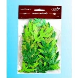 Galeria Hobby Glitter galazki green tone 36pcs