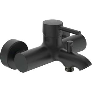 Ideal Standard CeraLine - Стенна смесителна батерия за вана, черна BC199XG (BC199XG)