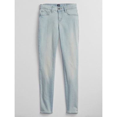GAP detské džínsy Mid Rise Jogger modrá