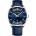 Curren Мъжки часовник Curren Ultramont, Кожа, Син (CURREN-8365-BLUE-SILVER)