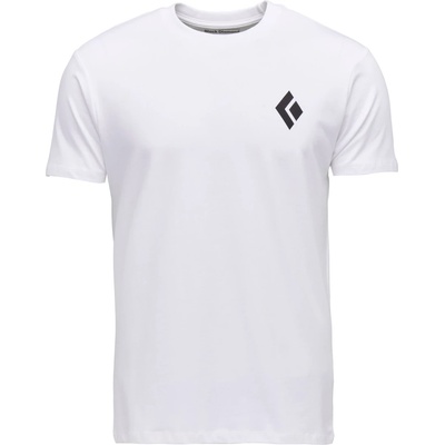 Black Diamond Мъжка тениска Black Diamond S/S Equipment For Alpinist Tee T-shirt - White (016-2062-1513)