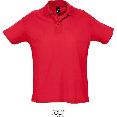 Sol's Summer II Piqué polo červená