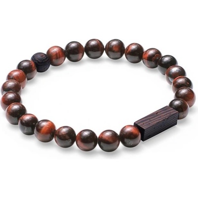 BeWooden Pánský náramek Tauris hnědá XS B12
