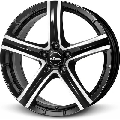 RIAL QUINTO 9x19 5x120 ET48 Diamond black polished