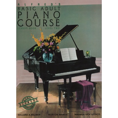 Alfred's Basic Adult Piano Course: Lesson Book Level 2 - sólo klavír – Zboží Dáma