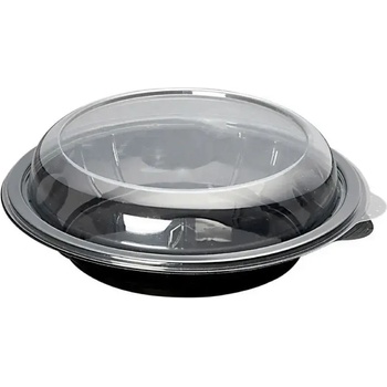 Image 1 of Кутия за салата черна ф192 1000 мл (Р-181503)