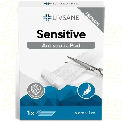 LIVSANE Náplast na citlivou pokožku 1 m x 6 cm