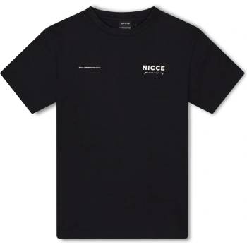 Nicce Тениска Nicce Men's Rising Short Sleeve Oversized T-Shirt - Black