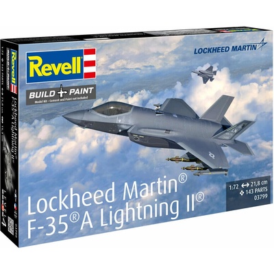 REVELL Plastic ModelKit letadlo 03799 F 35A 1 72