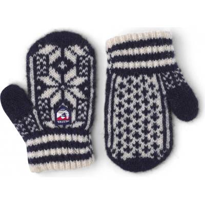 Hestra Детски ръкавици Hestra Kid's Nordic Mitt Gloves - Navy / Offwhite - размер 0 (EU) (202-4252-0311)