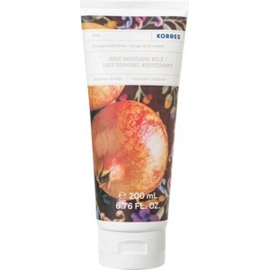 KORRES Изглаждащо и овлажняващо мляко за тяло Нар, Korres Pomegranate Grove Body Smoothing Milk 200ml