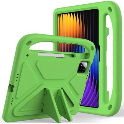 Vsetkonamobil 103566 KIDDO Detský obal pre Xiaomi Pad 7 / Pad 7 Pro / Pad 8 / Pad 8 Pro zelený