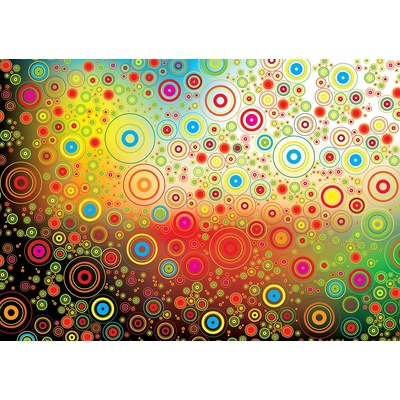 Yazz - Puzzle Abstract Flowers - 1 000 piese