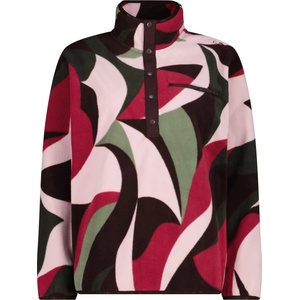 CMP Дамски поларен пуловер CMP Women's Sweat 36H1966 Fleece jumper - Black Berry / Amaranto - размер 36 (EU) (105-7524-0112)