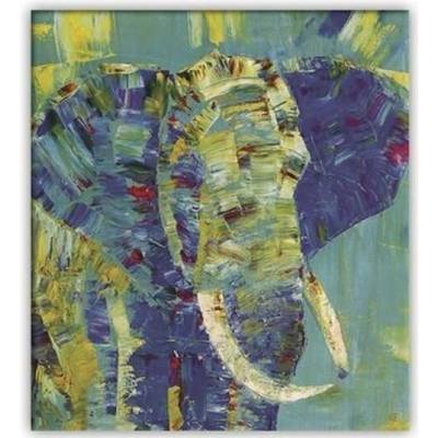 Obraz dřevěný: Elephant, 450x520