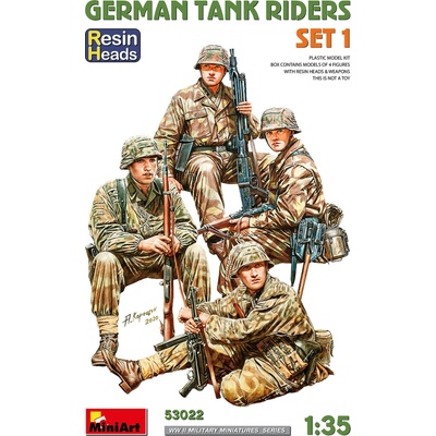 MiniArt German Sitting Tank Crew 1:35