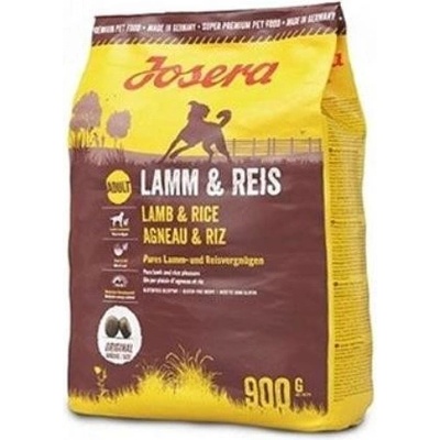 Josera Lamb & Rice Adult Medium & Maxi jehněčí & rýže 0,9 kg
