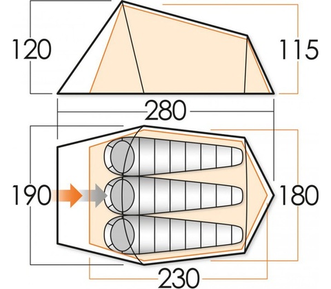 Vango Soul 300