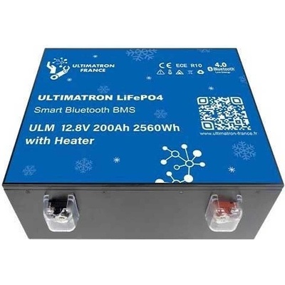 Ultimatron LiFePO4 ULM-12-200H S.BMS 12,8V/200Ah vyhřívaný
