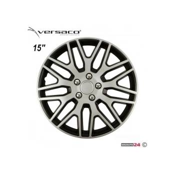 Versaco Тасове за джанти 15'' Versaco Dakar NC Silver/Black