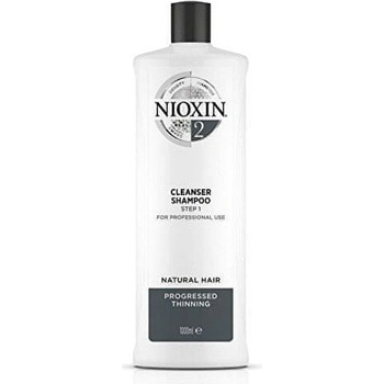 Nioxin System 2 čistiaci šampón pre jemné až normálne vlasy 1000 ml