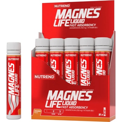 Nutrend MagnesLife Liquid Orange 10 x 25 ml