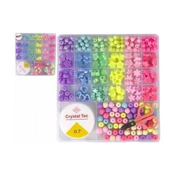 LEAN Toys Jewellery Making Bead Set 6 Colours