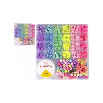 LEAN Toys Jewellery Making Bead Set 6 Colours